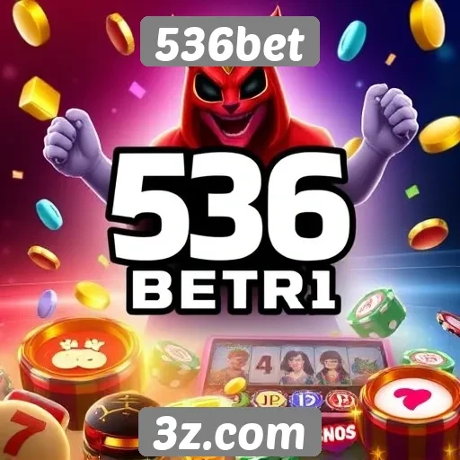 Variedade de jogos disponíveis na plataforma 536bet